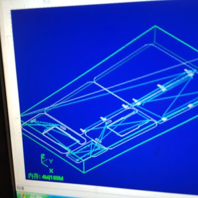 2017 CAD drawing for CNC machine